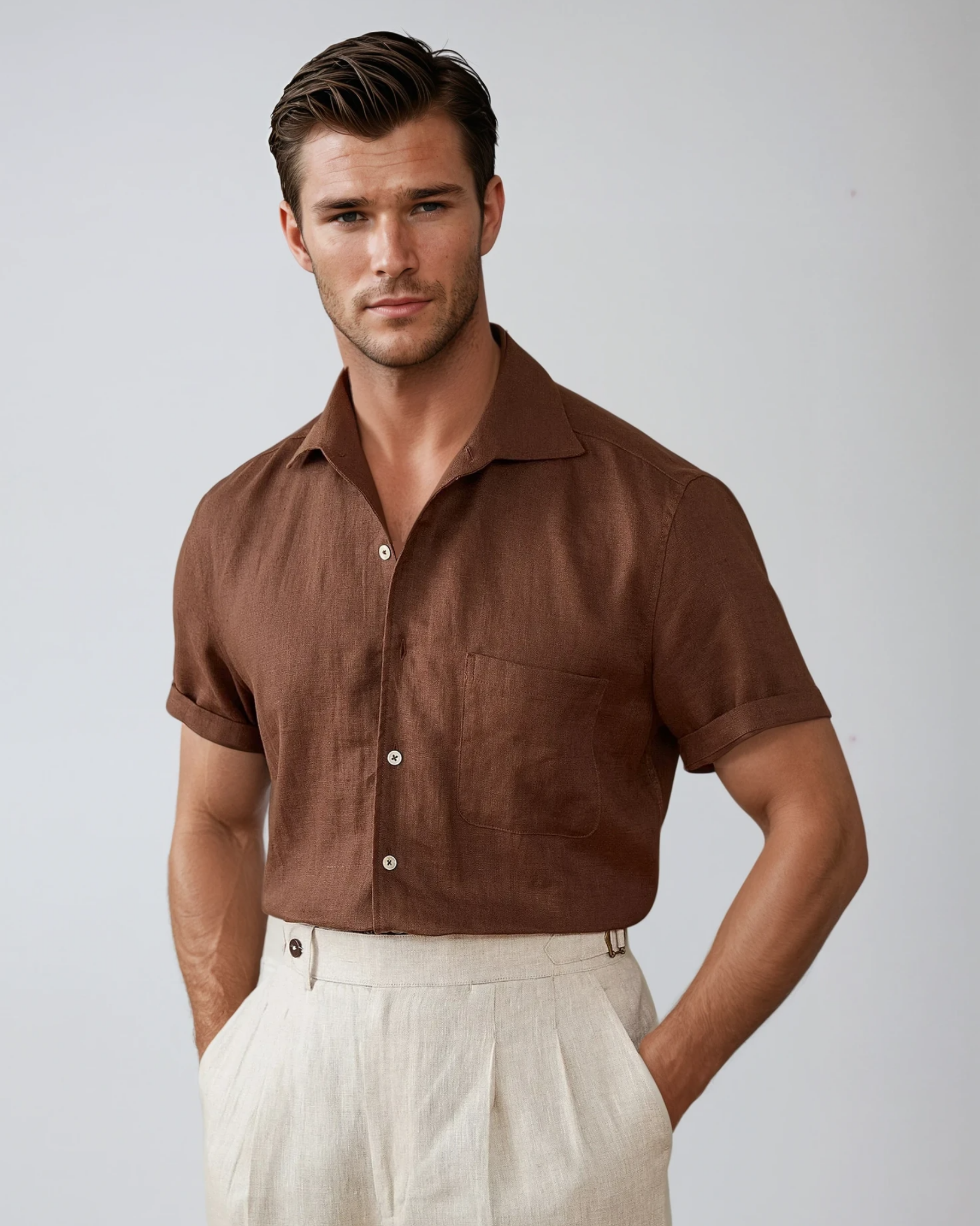 SARDINIA LINEN SHIRT