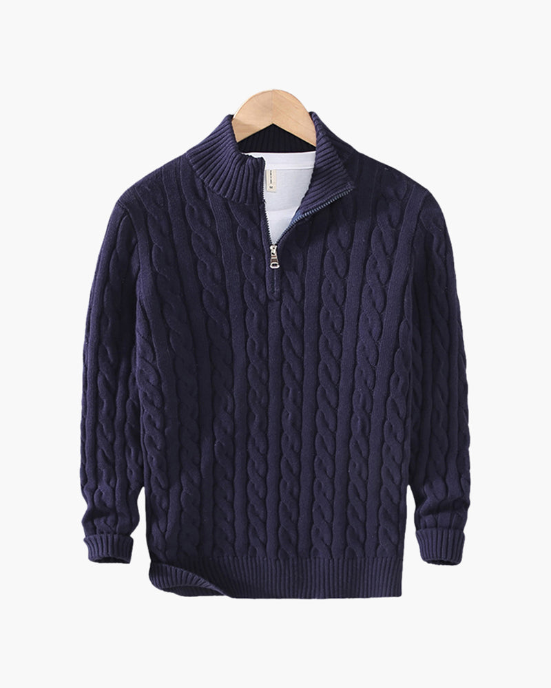 Verbier Half Zip Sweater - Old Money