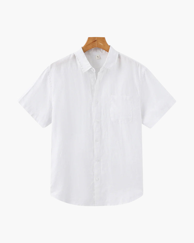 Cape Town - Linen Shirt (Shortsleeve) - Old Money