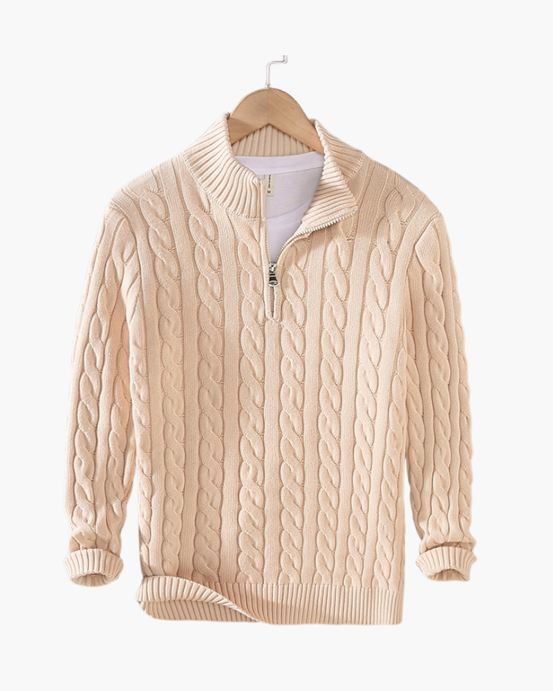 Verbier Half Zip Sweater - Old Money